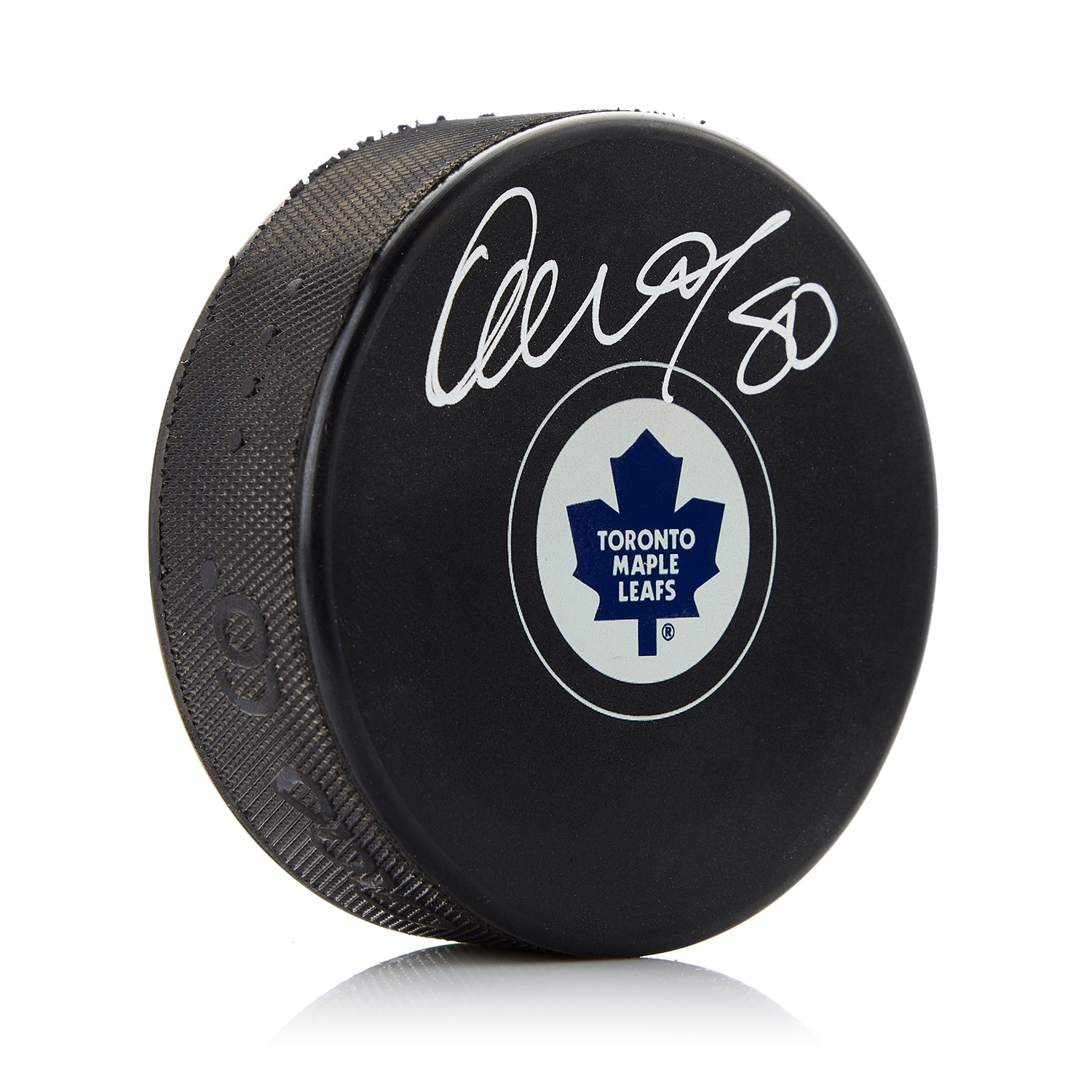 Nik Antropov Toronto Maple Leafs Autographed Hockey Puck