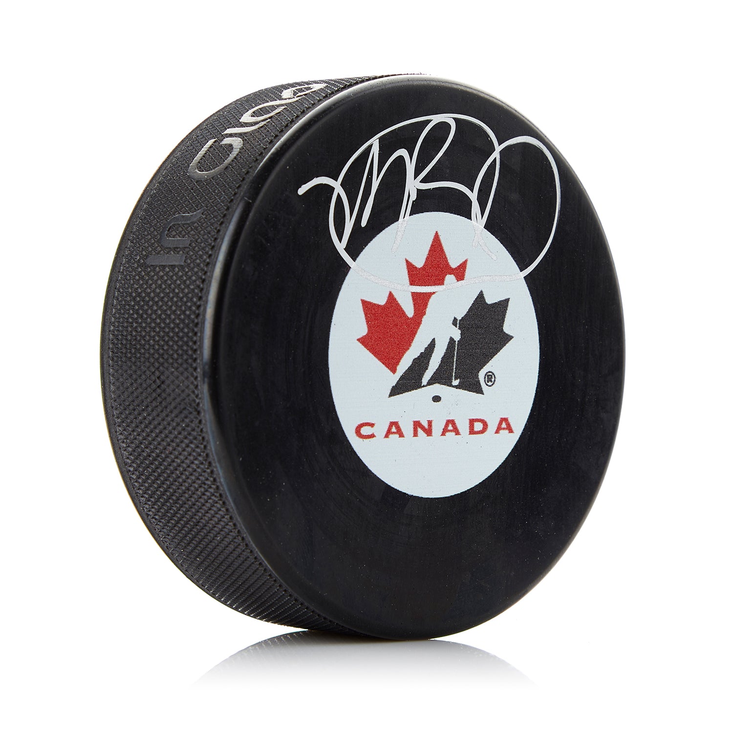Mike Babcock Team Canada Autographed Hockey Puck