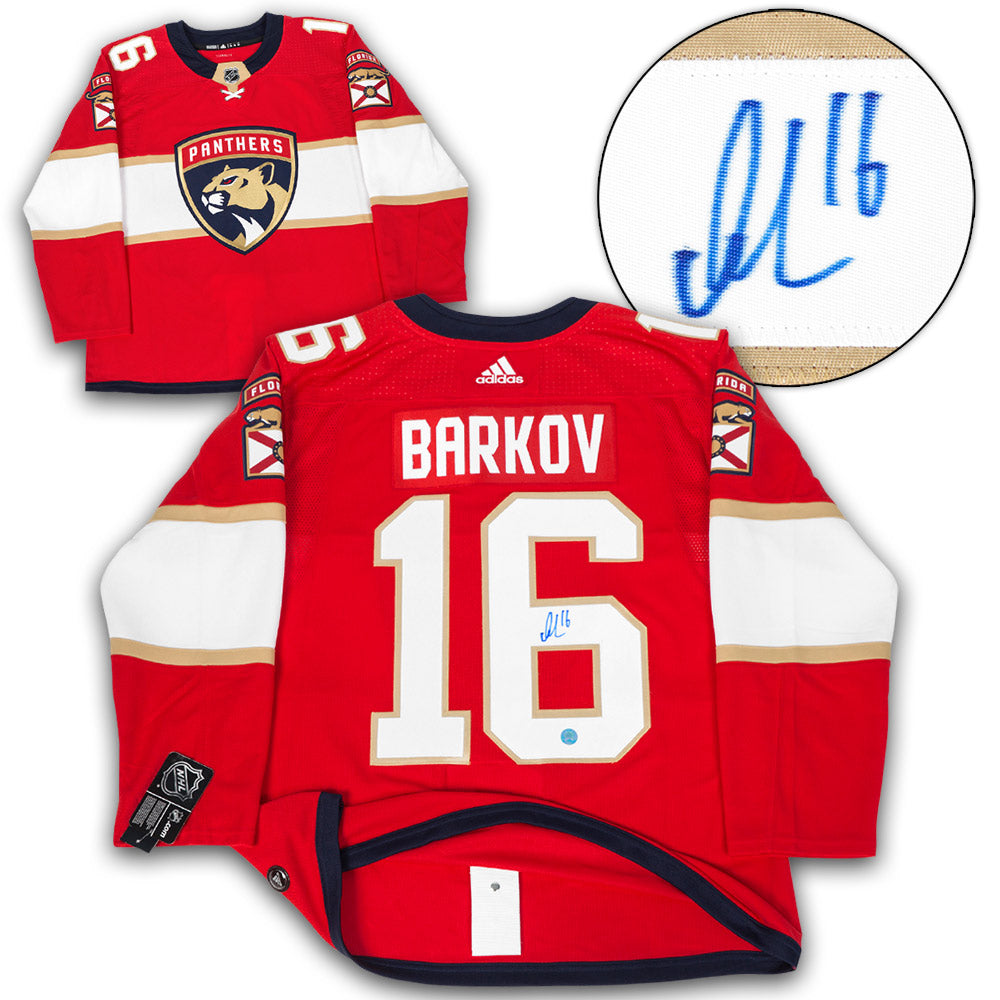 Aleksander Barkov Florida Panthers Autographed Adidas Jersey