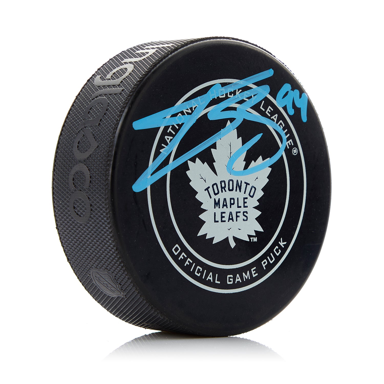 Tyson Barrie Toronto Maple Leafs Autographed Official Game Puck