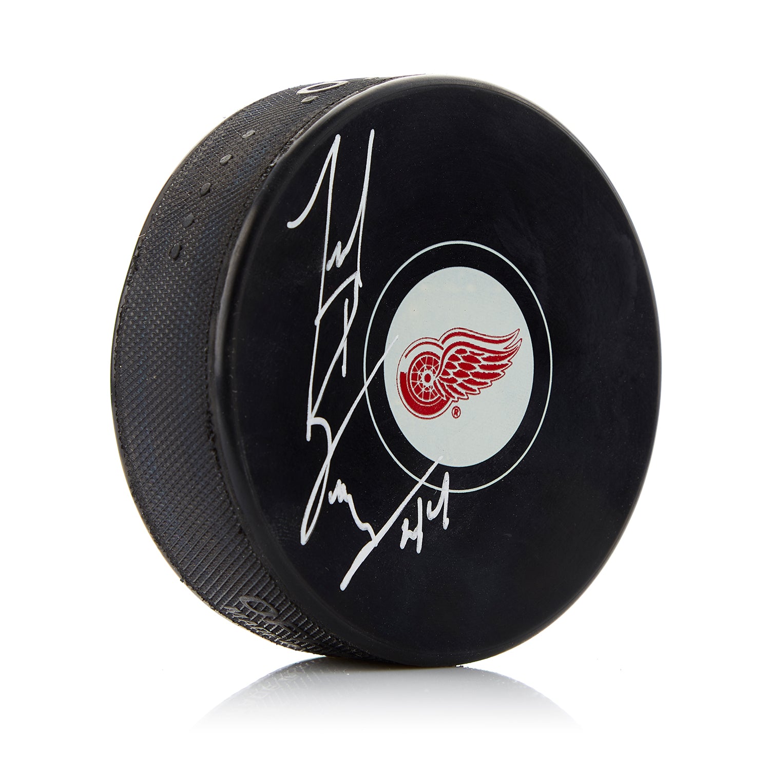 Todd Bertuzzi Detroit Red Wings Signed Autographed Hockey Puck