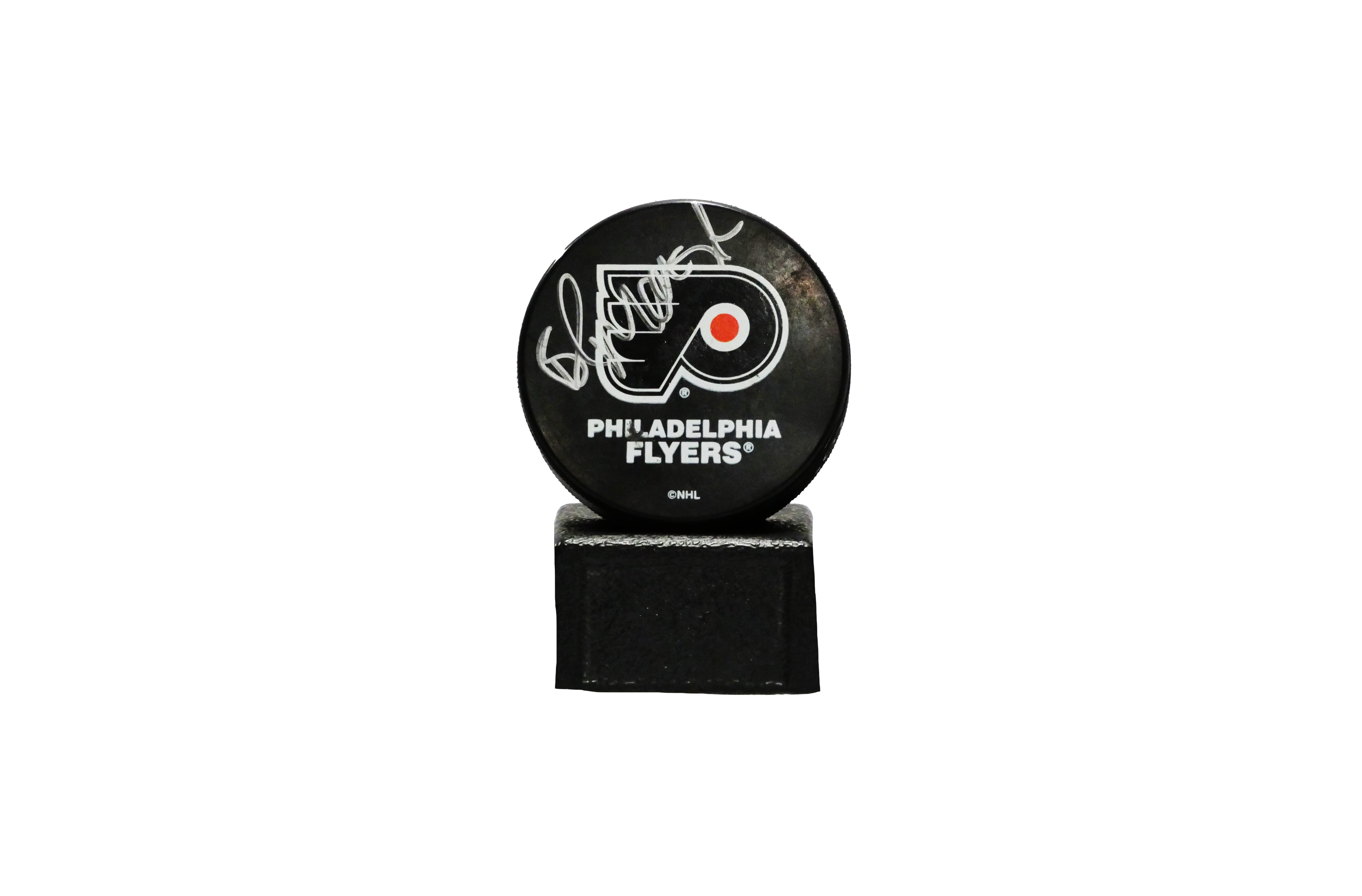 Brad Marsh Authentic Autographed Philadelphia Flyers Puck