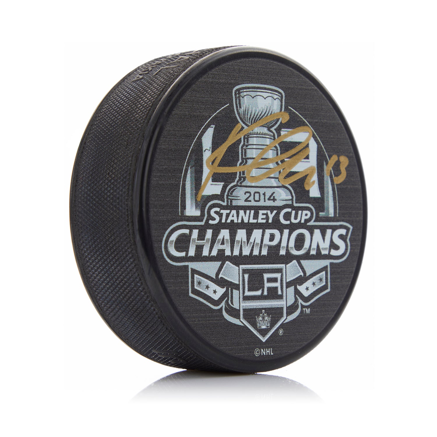 Kyle Clifford Signed Los Angeles Kings 2014 Stanley Cup Puck