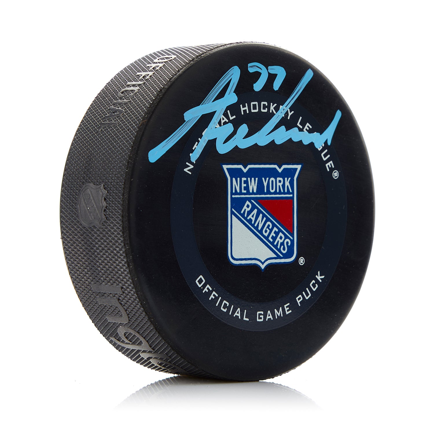 Tony DeAngelo New York Rangers Autographed Official Game Puck