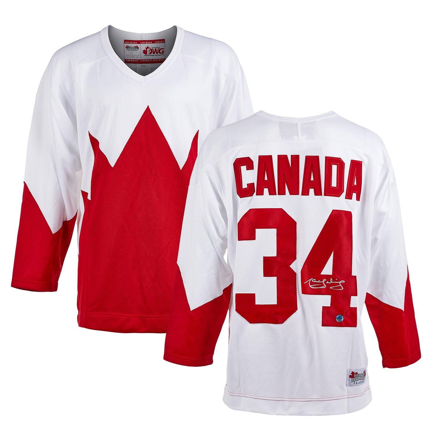 Marcel Dionne Team Canada Autographed 1972 Summit Series Jersey
