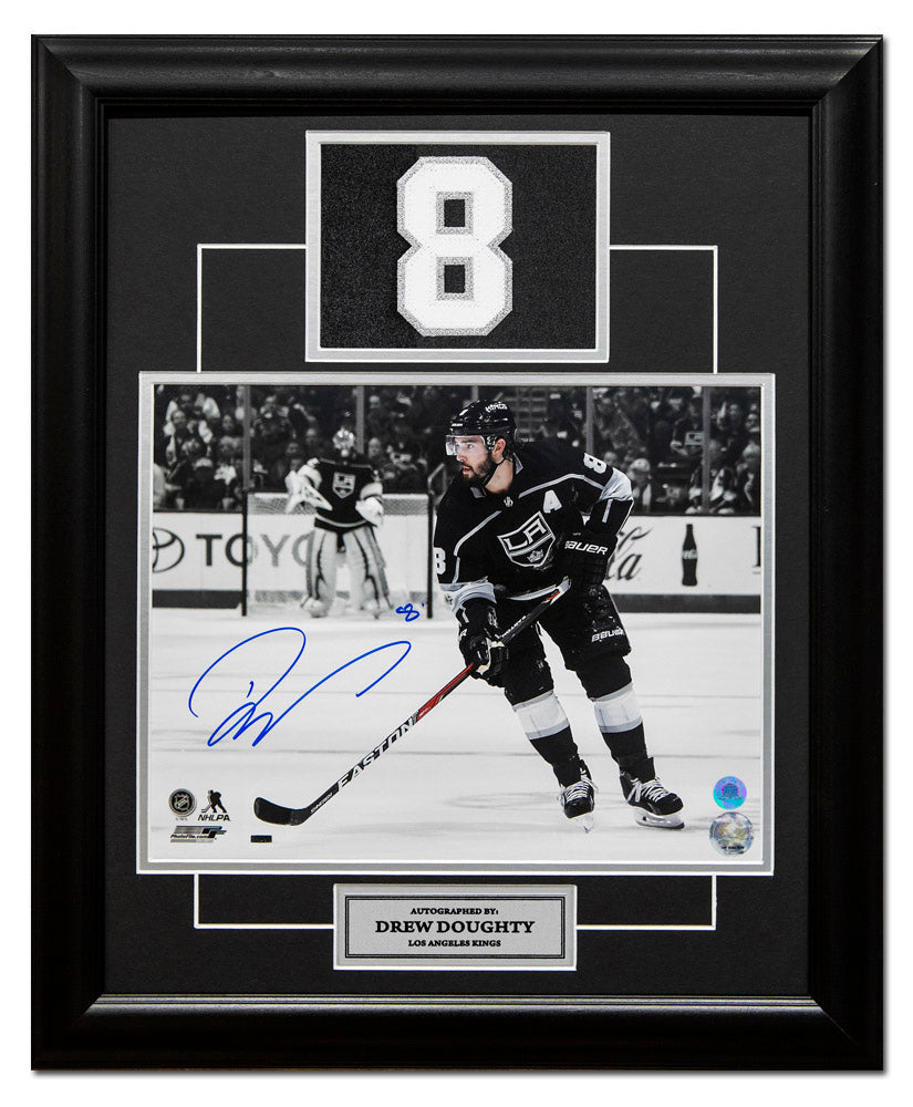 Drew Doughty Los Angeles Kings Autographed 20x24 Number Frame