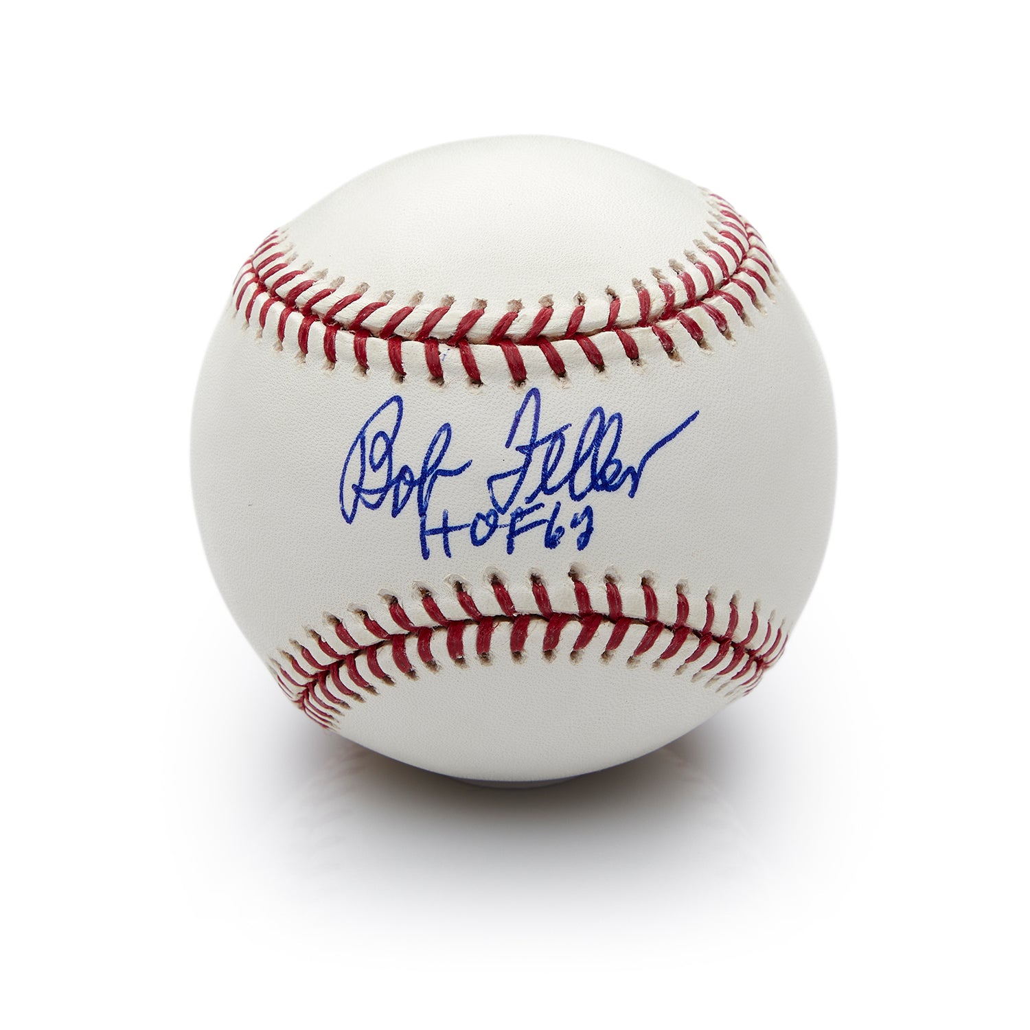 Bob Feller Autographed Official MLB Major League Baseball