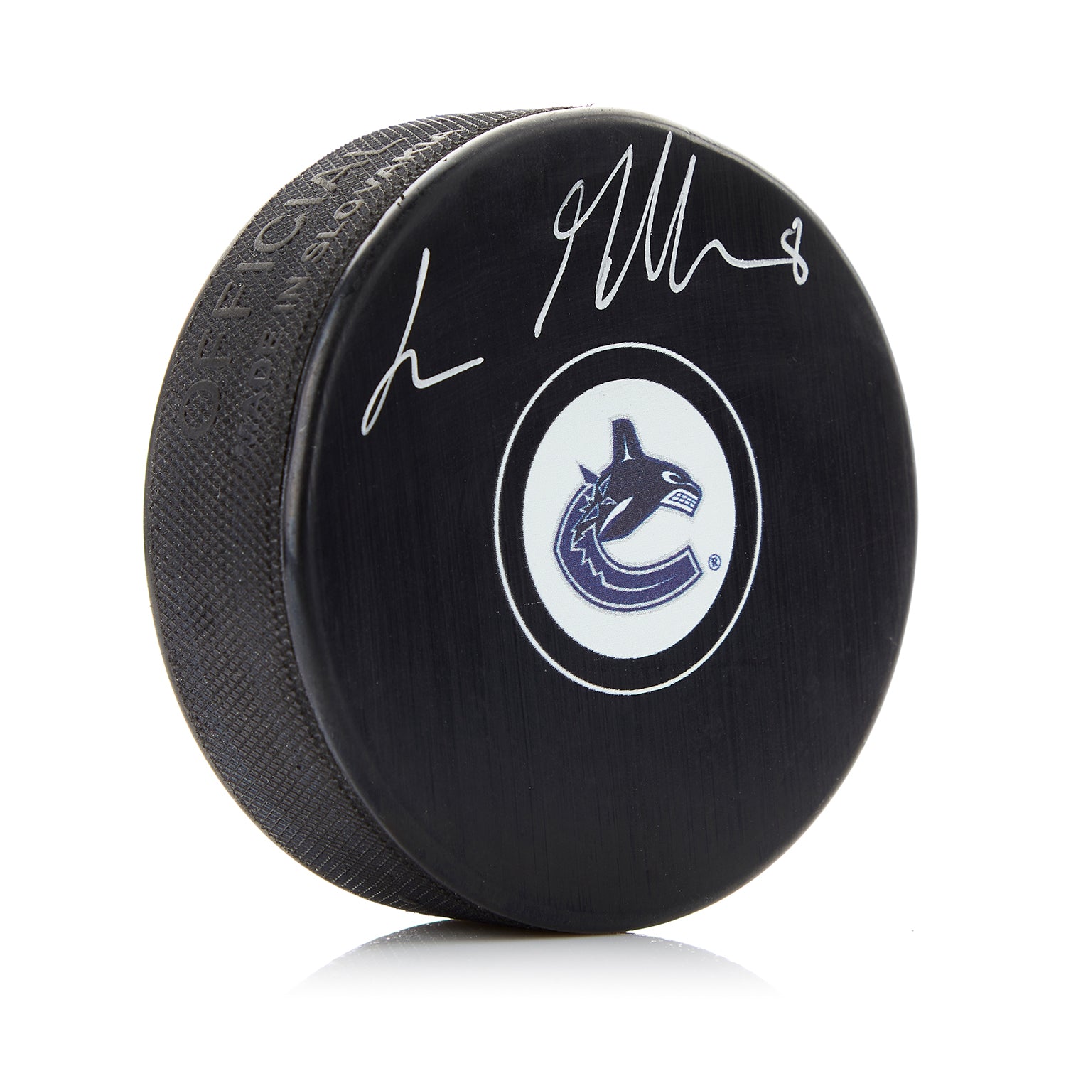 Conor Garland Vancouver Canucks Autographed Hockey Puck