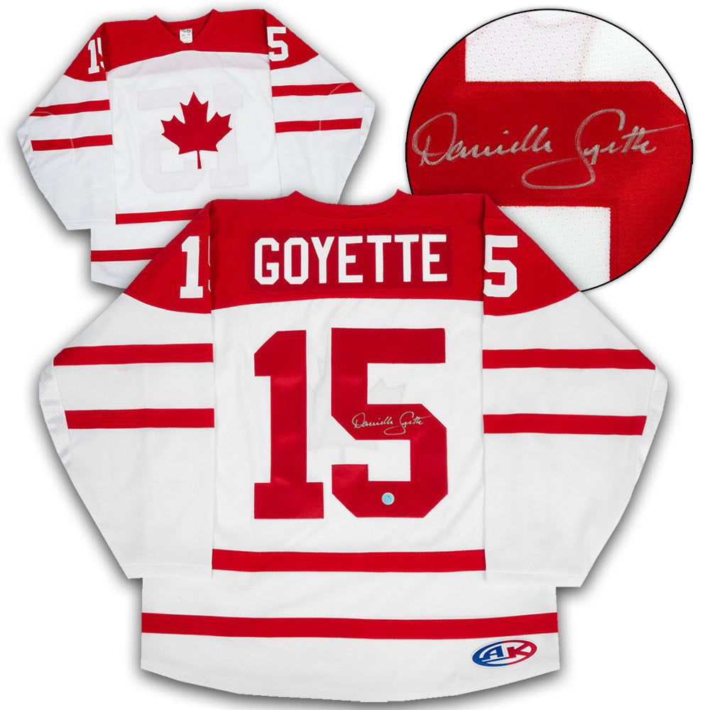 Danielle Goyette Team Canada Signed Hockey Jersey