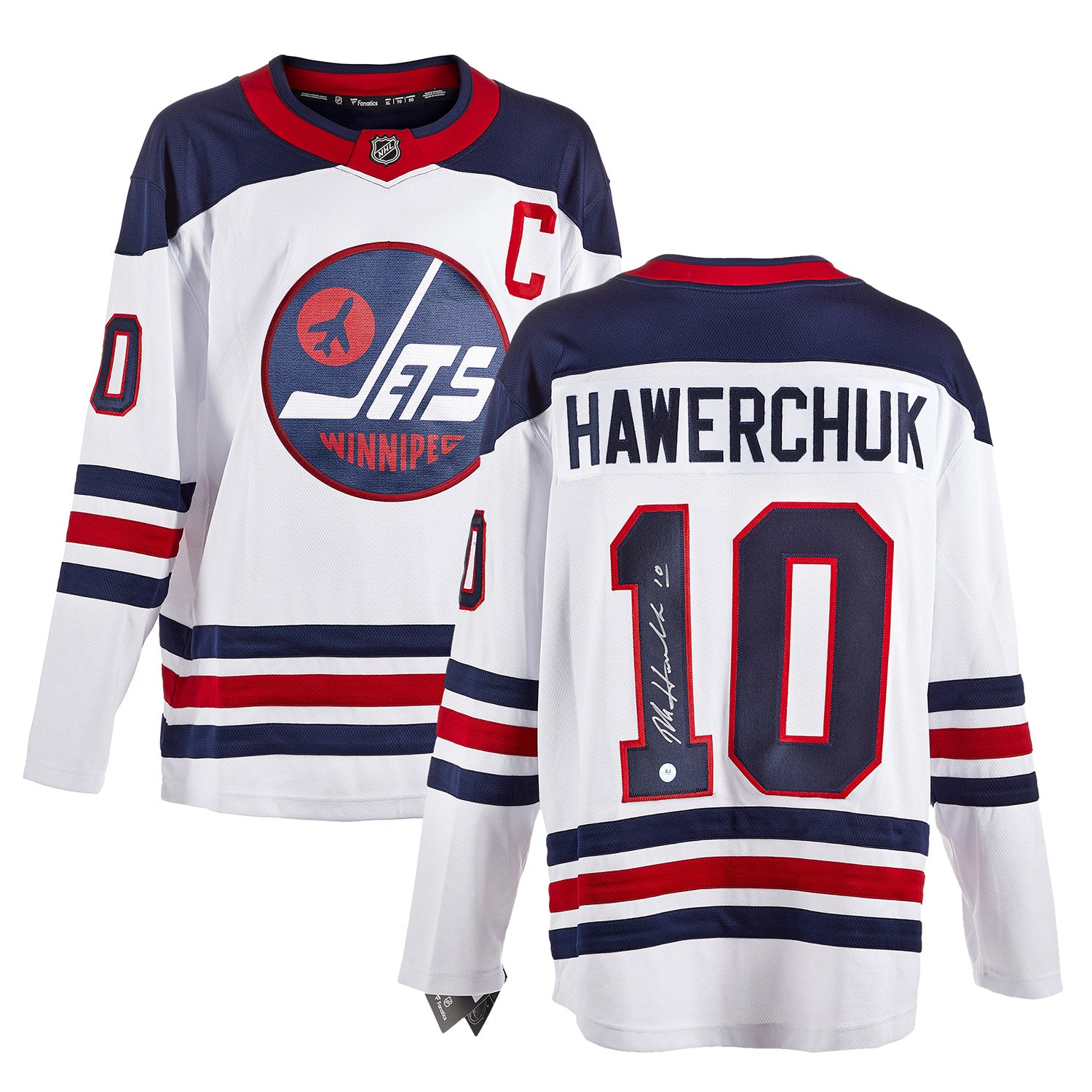 Dale Hawerchuk Winnipeg Jets Signed Heritage Fanatics Jersey