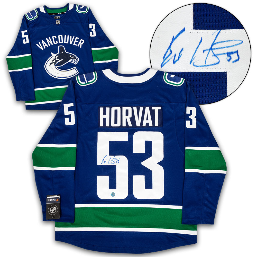 Bo Horvat Vancouver Canucks Signed Rookie Year Fanatics Jersey