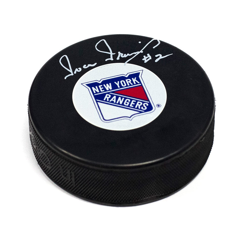 Ivan Irwin New York Rangers Autographed Hockey Puck