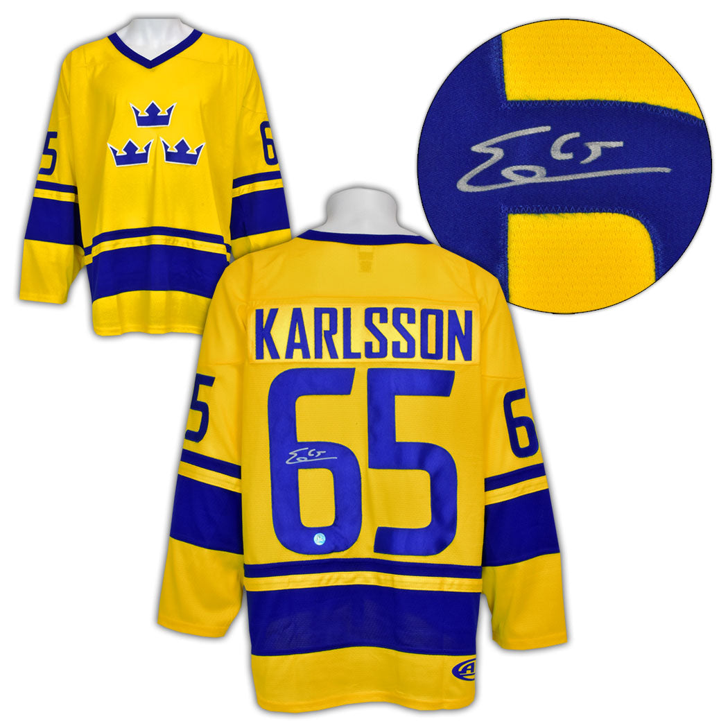Erik Karlsson Team Sweden Autographed Hockey Jersey