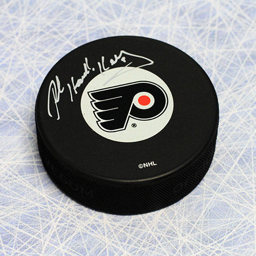 Bob Kelly The Hound Philadelphia Flyers Autographed Hockey Puck