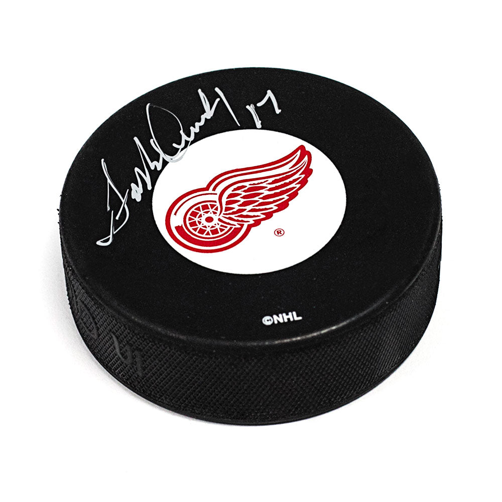 Forbes Kennedy Detroit Red Wings Autographed Hockey Puck