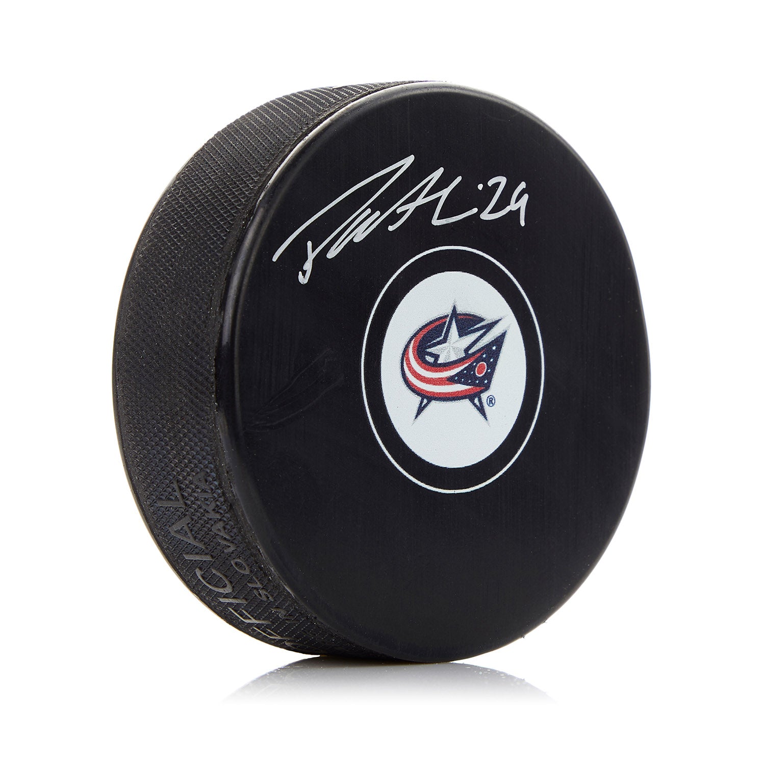 Patrik Laine Columbus Blue Jackets Autographed Hockey Puck