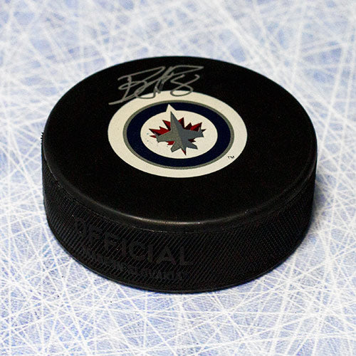 Bryan Little Winnipeg Jets Autographed Hockey Puck