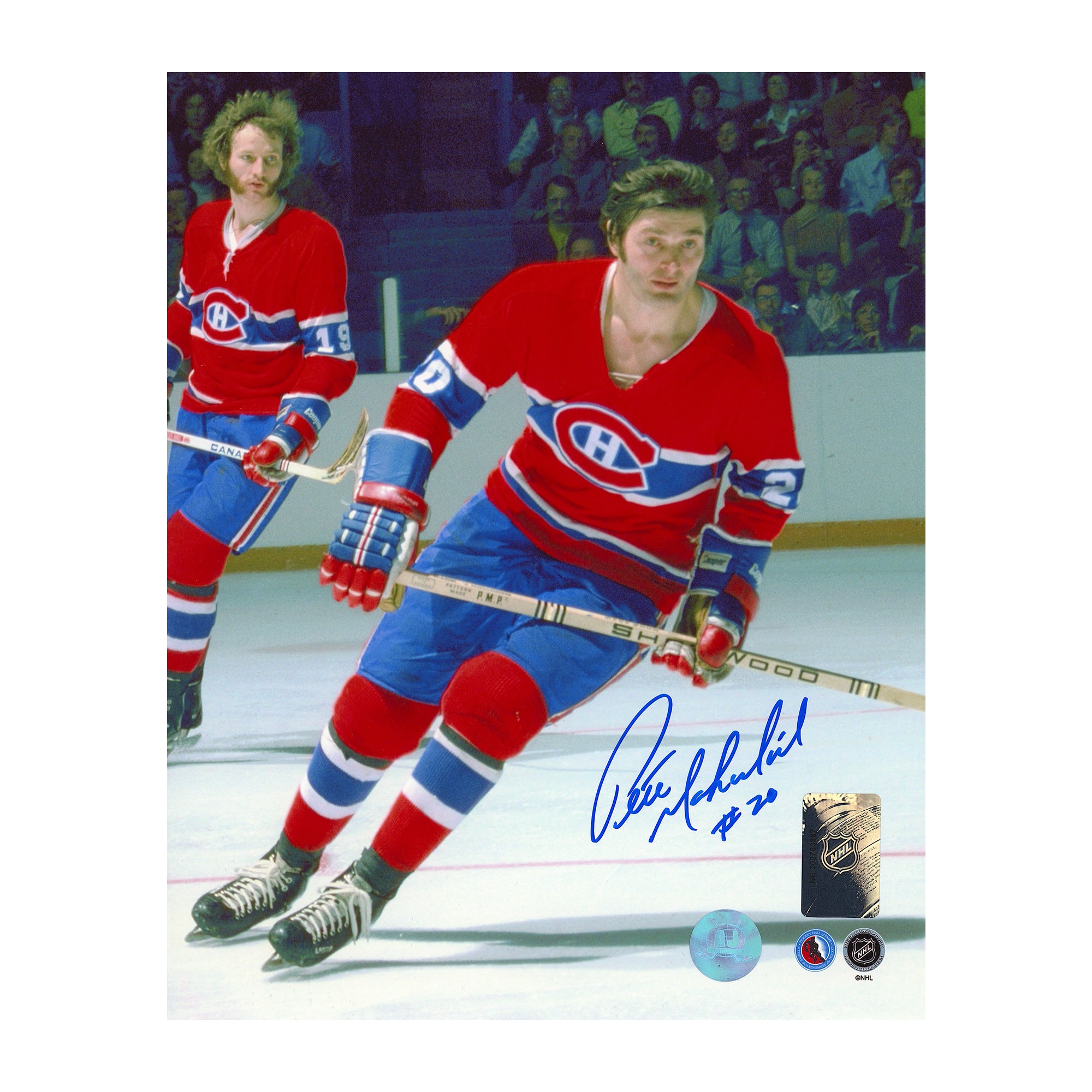 Peter Mahovlich Montreal Canadiens Autographed 8x10 Photo