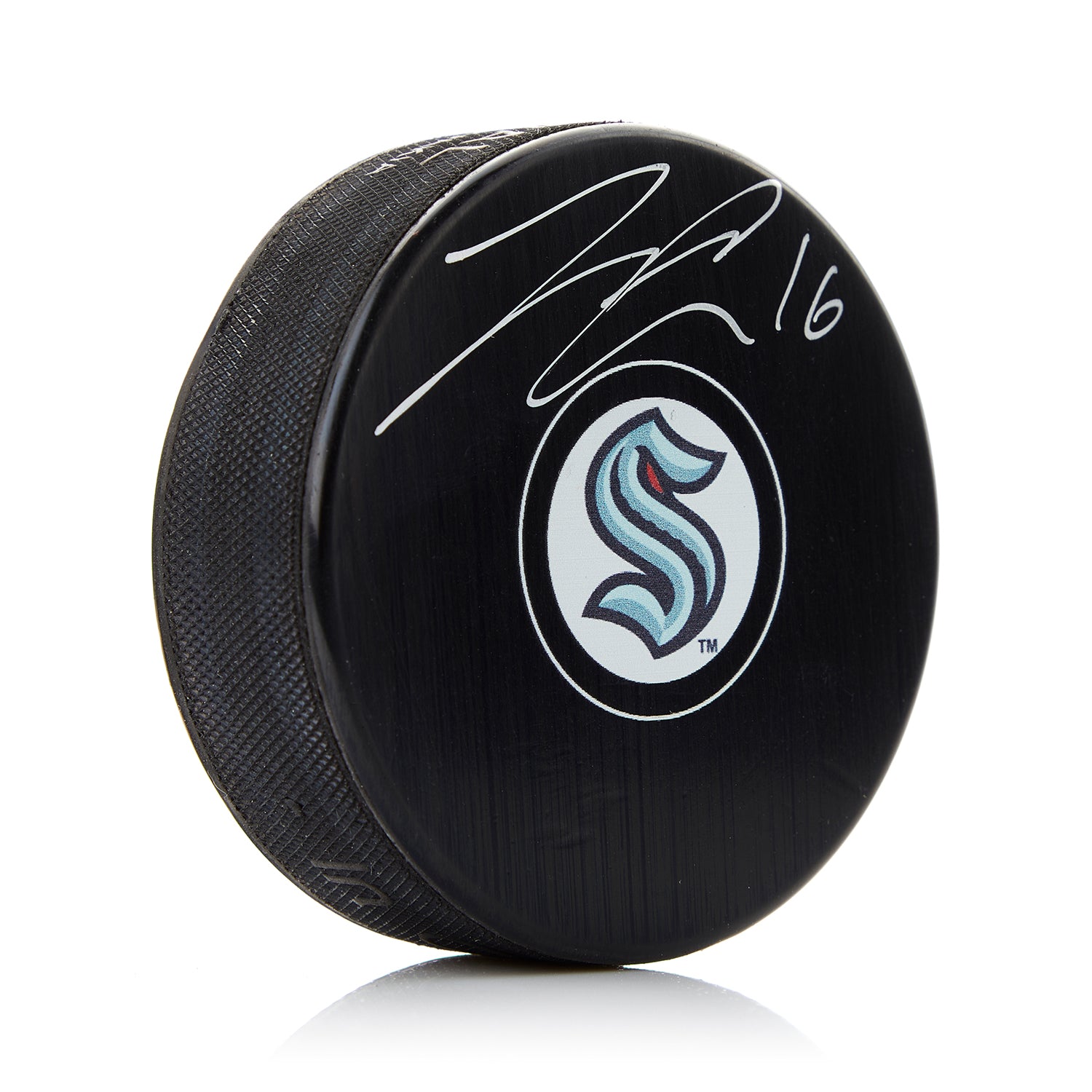 Jared McCann Autographed Seattle Kraken Hockey Puck