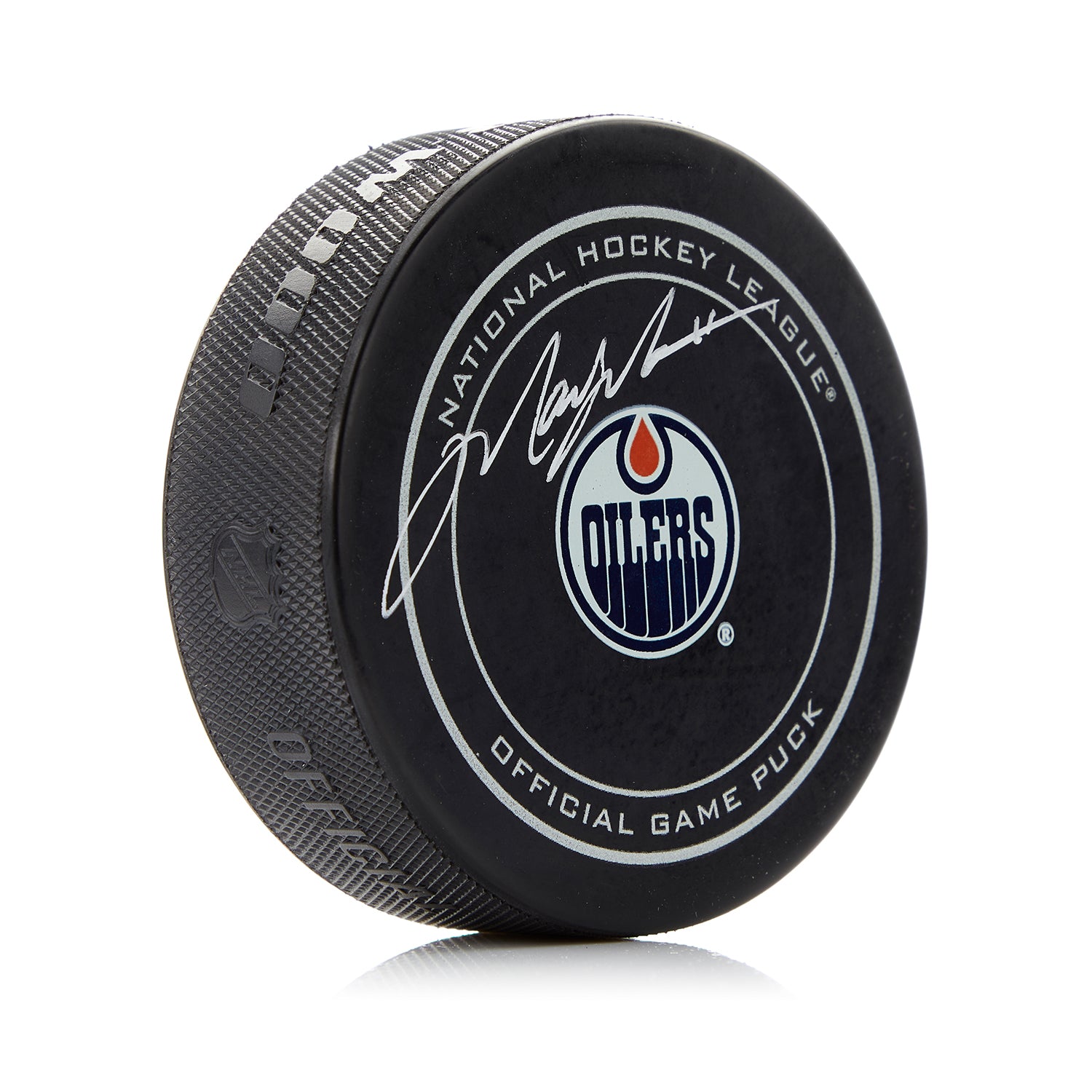 Mark Messier Autographed Edmonton Oilers Official Game Puck
