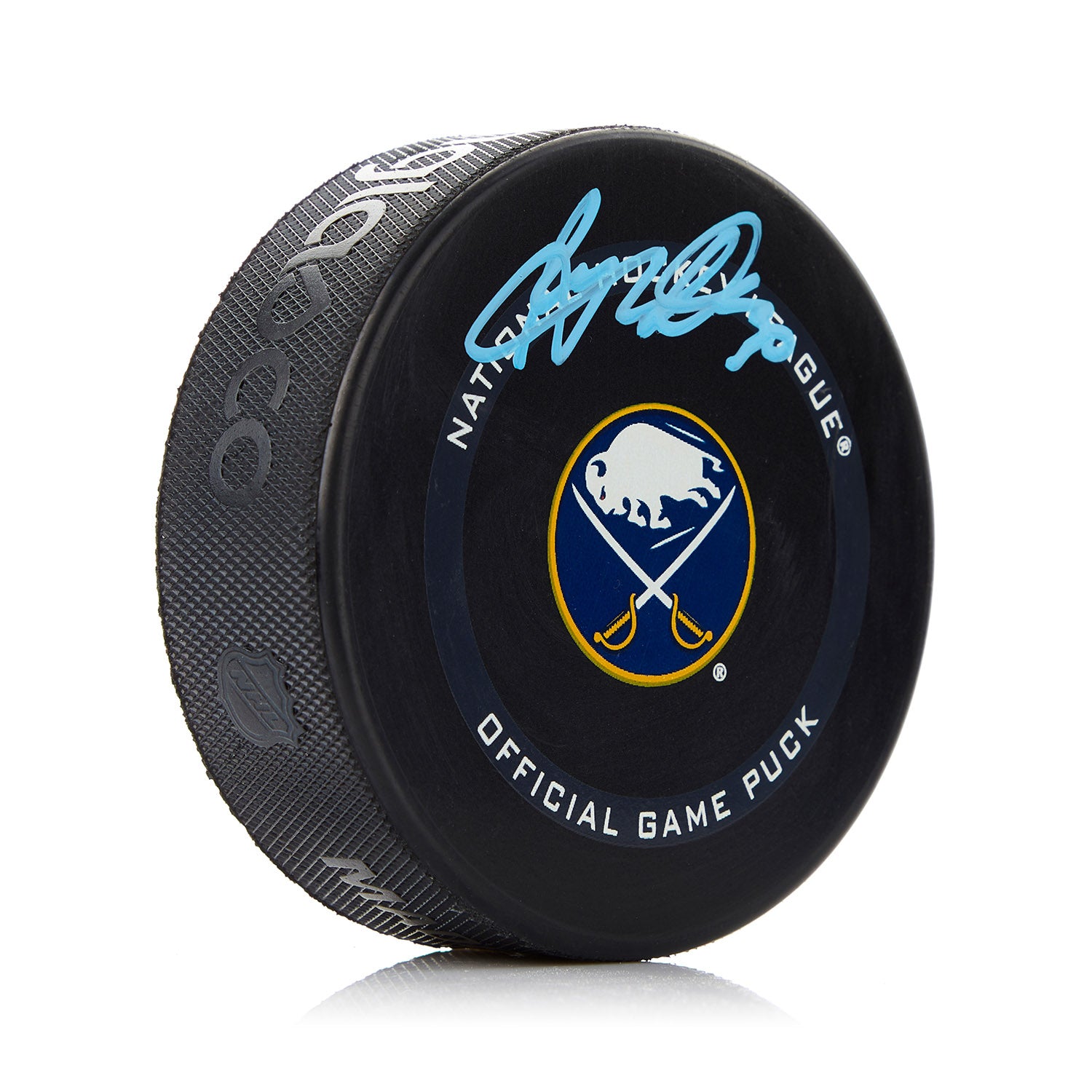 Ryan Miller Buffalo Sabres Signed Official Game Puck