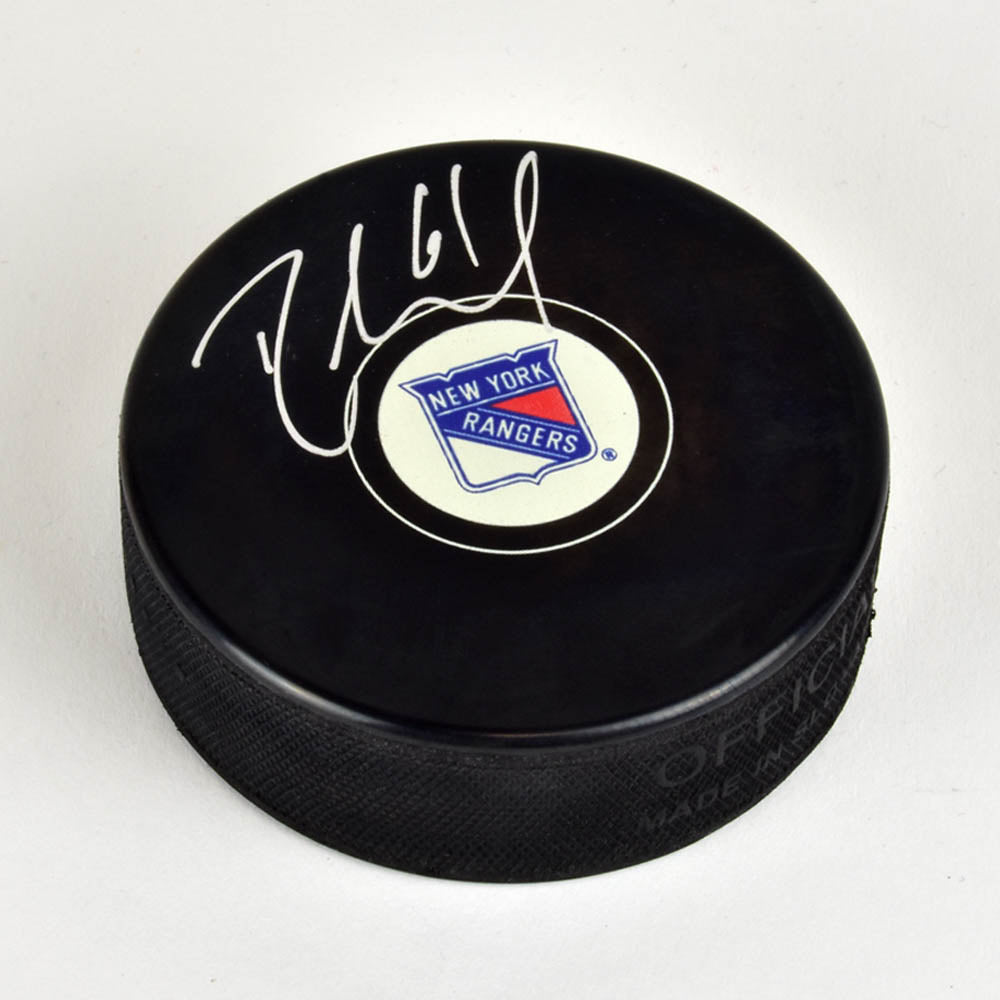 Rick Nash New York Rangers Autographed Hockey Puck