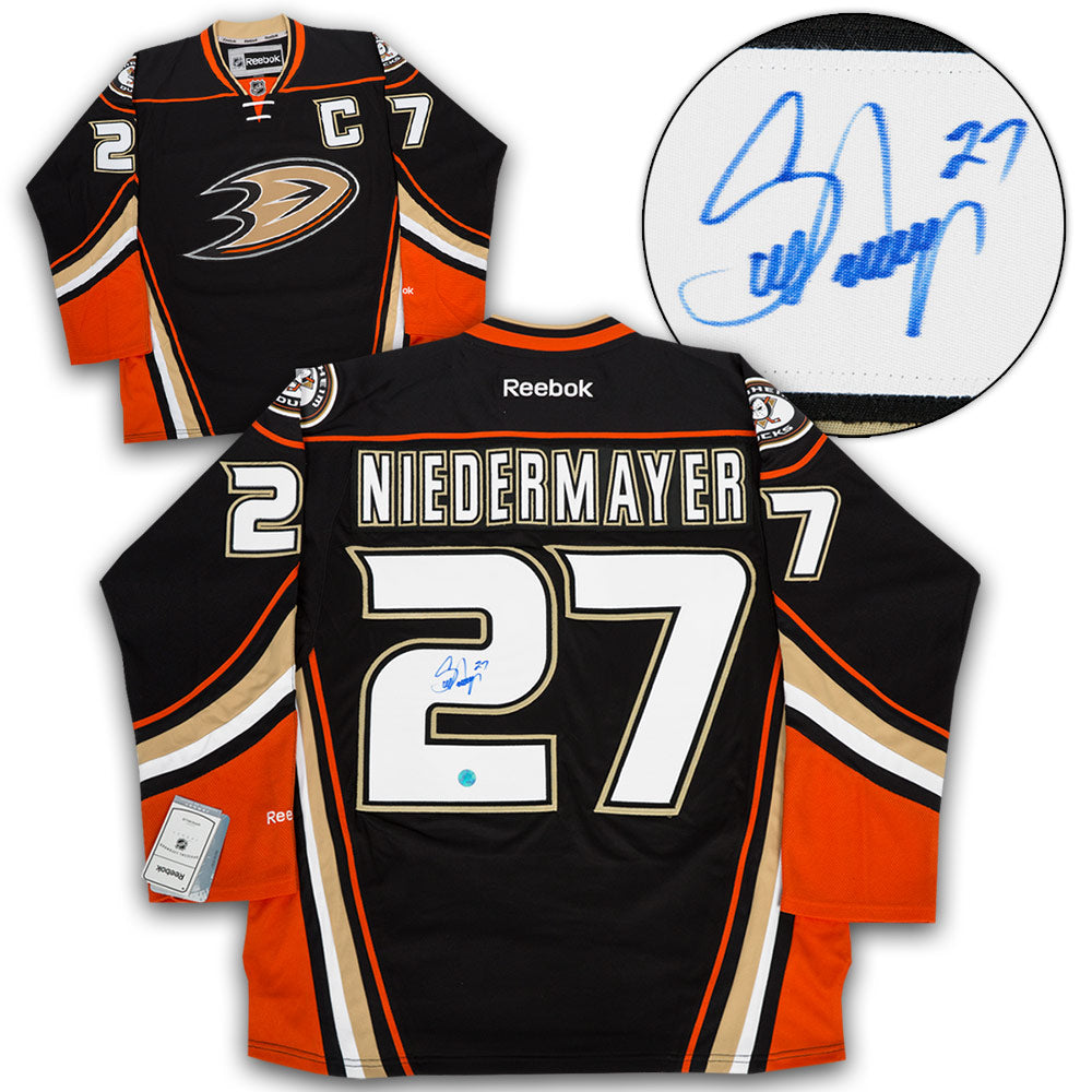 Scott Niedermayer Anaheim Ducks Autographed Reebok Jersey