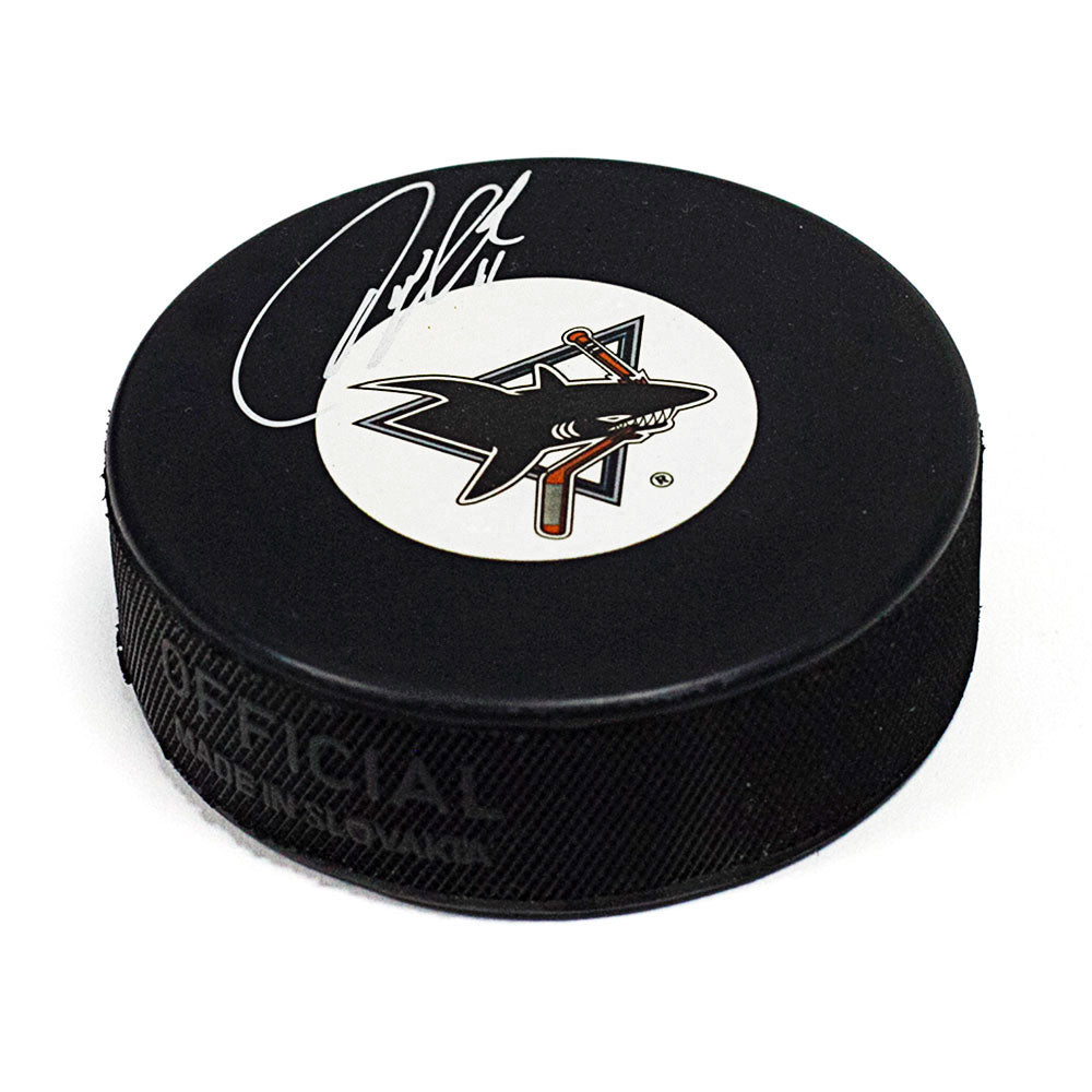 Owen Nolan San Jose Sharks Autographed Hockey Puck