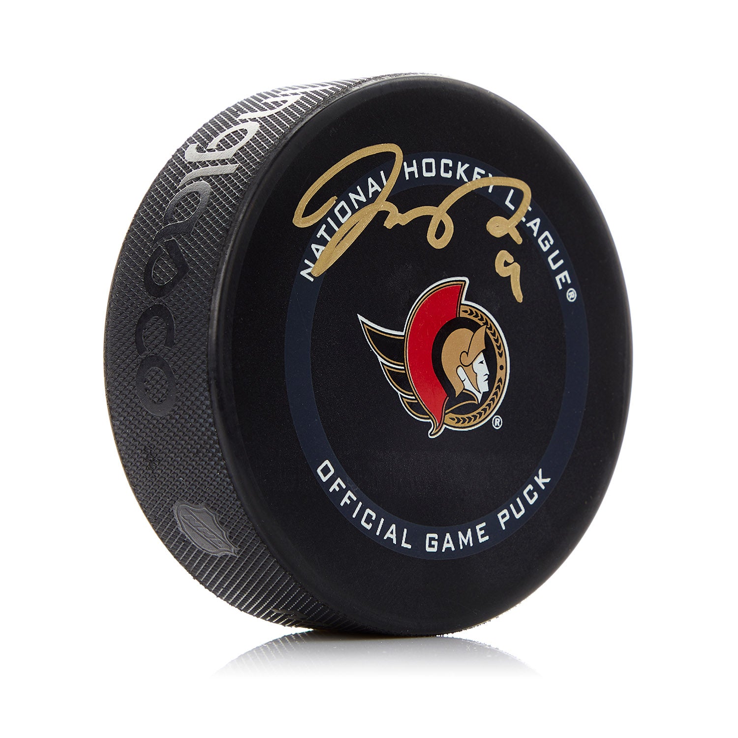 Josh Norris Ottawa Senators Autographed Official Game Puck