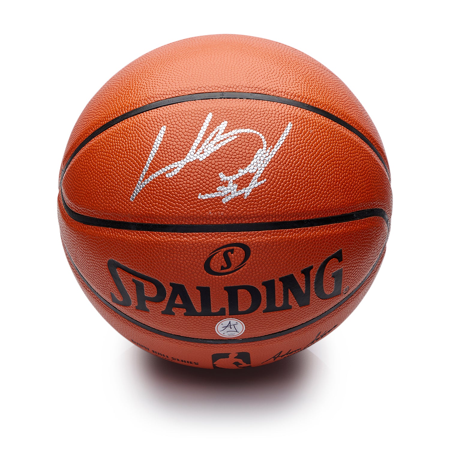 Charles Oakley Autographed Spalding NBA I/O Basketball
