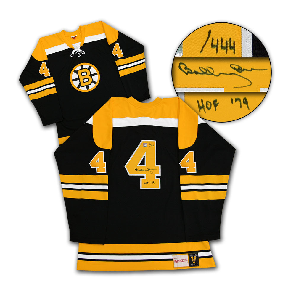 Bobby Orr Boston Bruins Signed & Inscribed Mitchell & Ness Jersey #/444