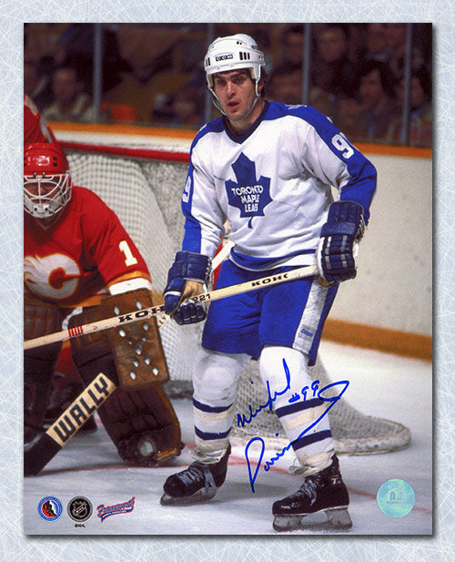 Wilf Paiement Toronto Maple Leafs Autographed 8x10 Photo