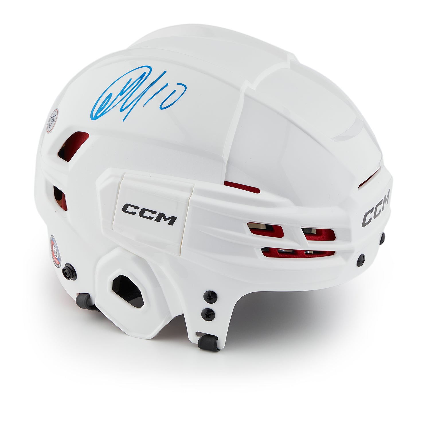 Artemi Panarin Autographed White CCM Tacks Hockey Helmet