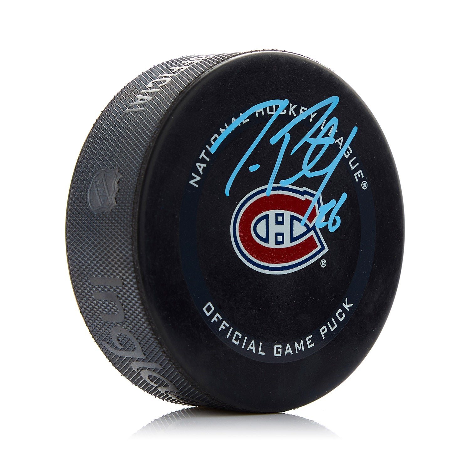 Jeff Petry Montreal Canadiens Signed Official Game Puck