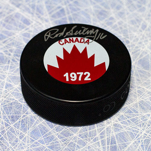 Rod Seiling Team Canada Autographed 1972 Summit Series Hockey Puck