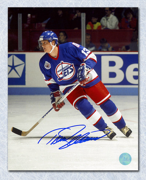 Teemu Selanne Winnipeg Jets Signed Hockey 8x10 Photo