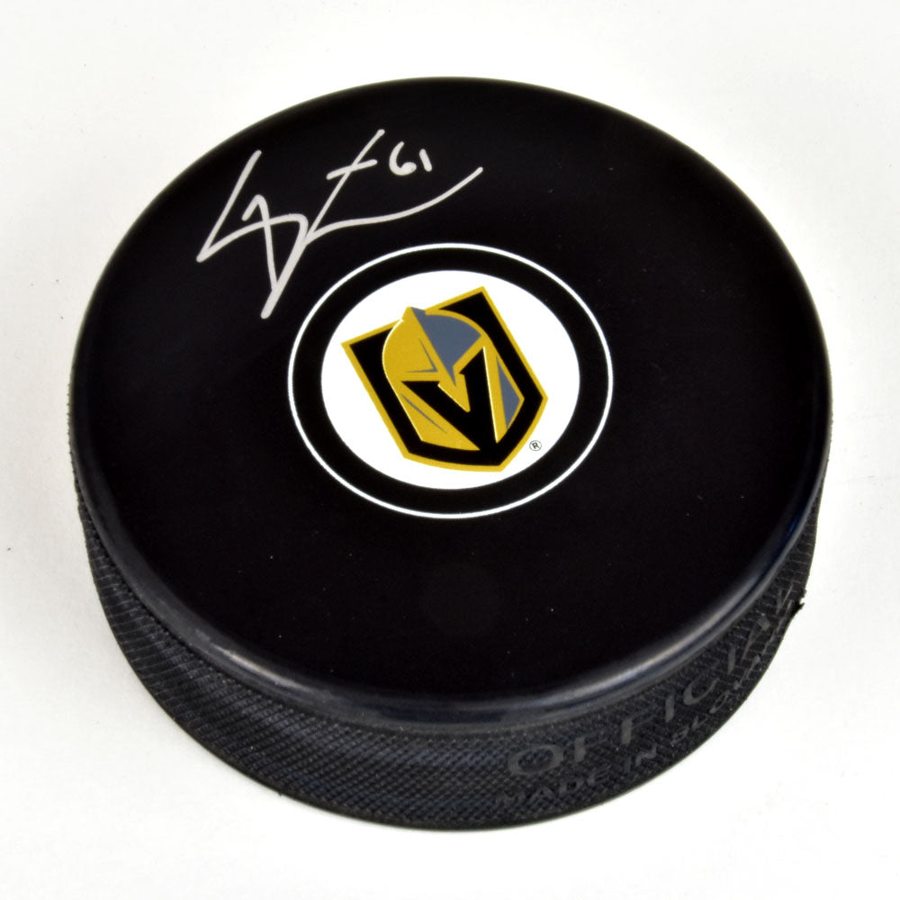 Mark Stone Vegas Golden Knights Autographed Hockey Puck