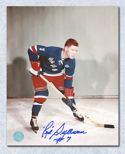 Red Sullivan New York Rangers Autographed 8x10 Photo