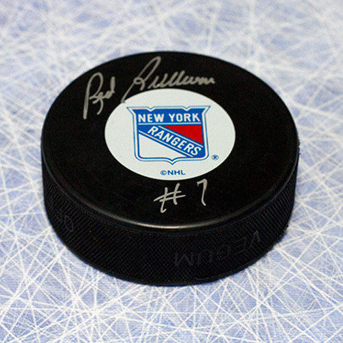 Red Sullivan New York Rangers Autographed Hockey Puck