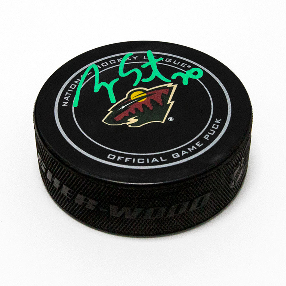 Ryan Suter Minnesota Wild Autographed Official Game Puck