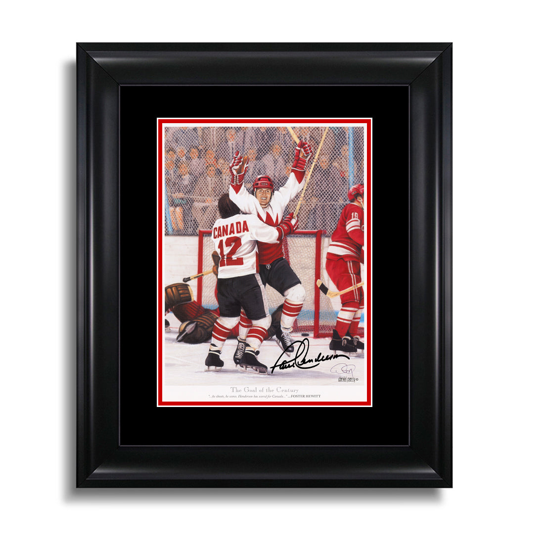 The Goal of the Century – Paul Henderson Signed 12 x 15 Legends Series Print - Heritage Hockey™