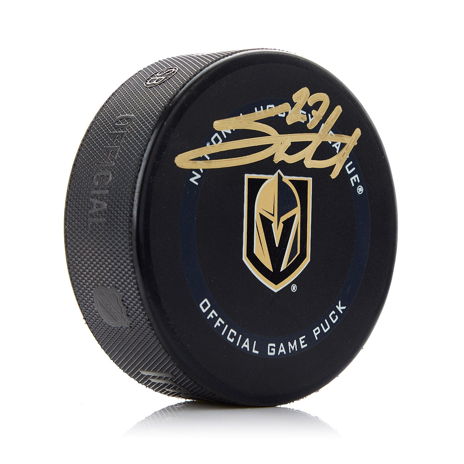 Shea Theodore Vegas Golden Knights Signed Official Game Puck
