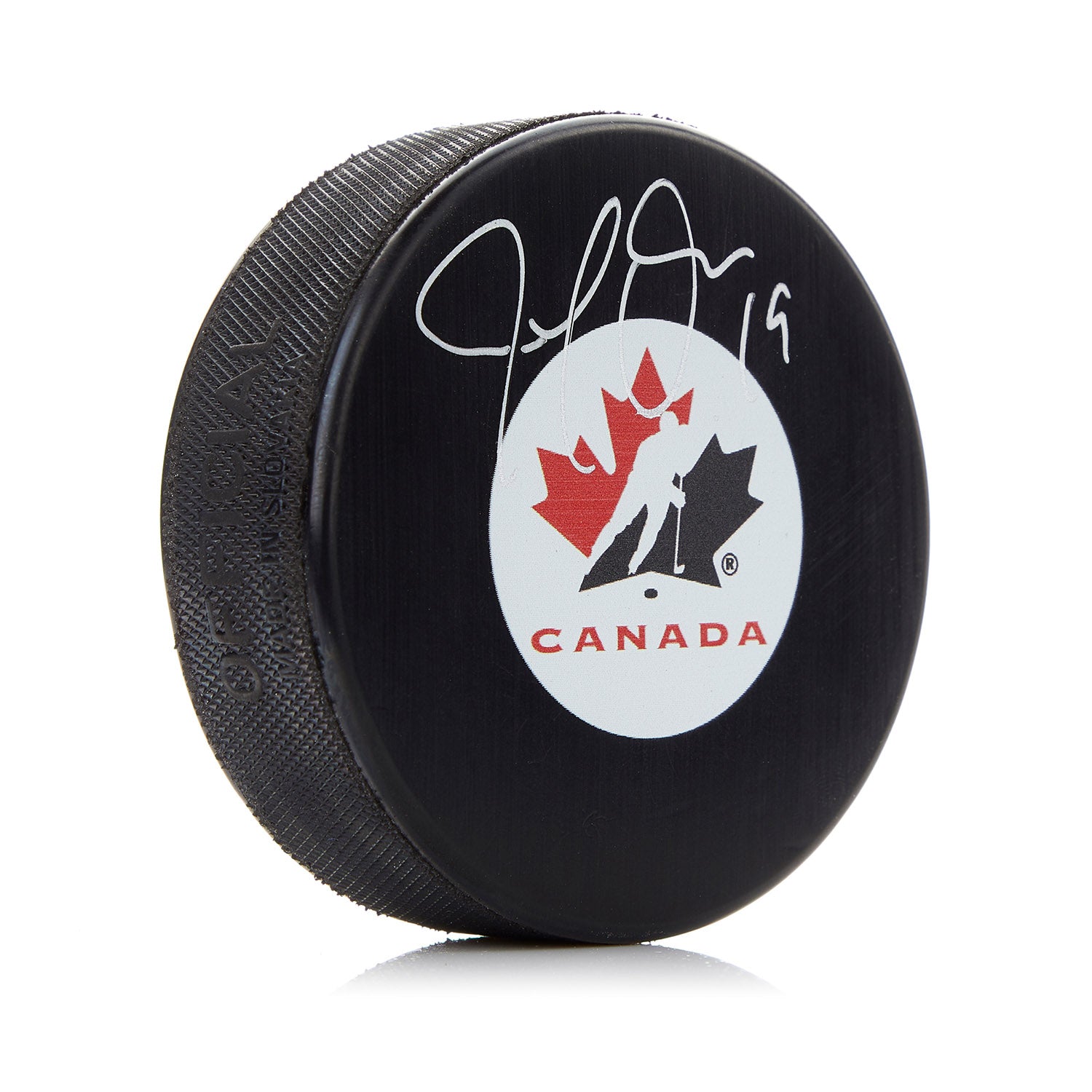 Joe Thornton Team Canada Autographed Hockey Puck