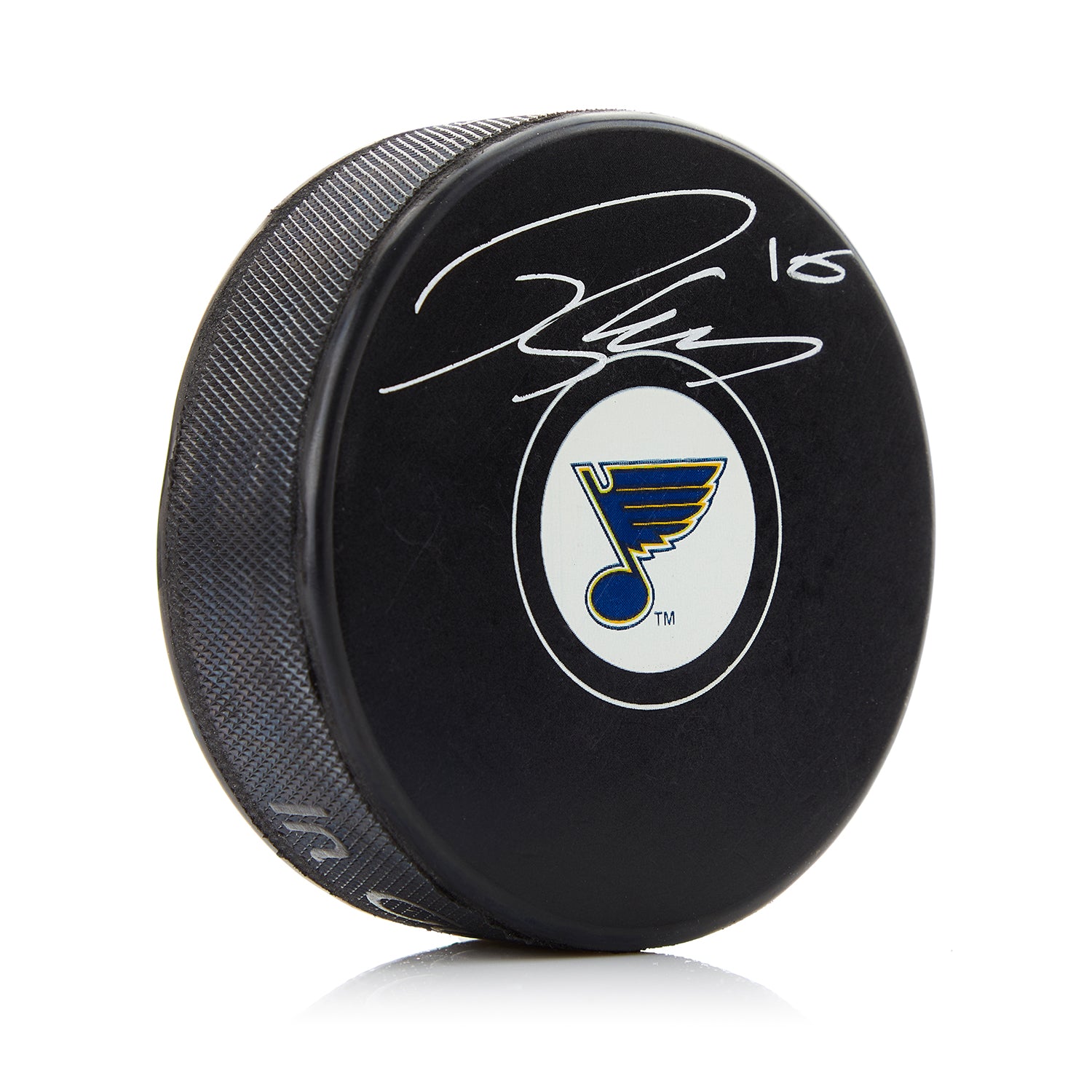 Robert Thomas Autographed St Louis Blues Hockey Puck