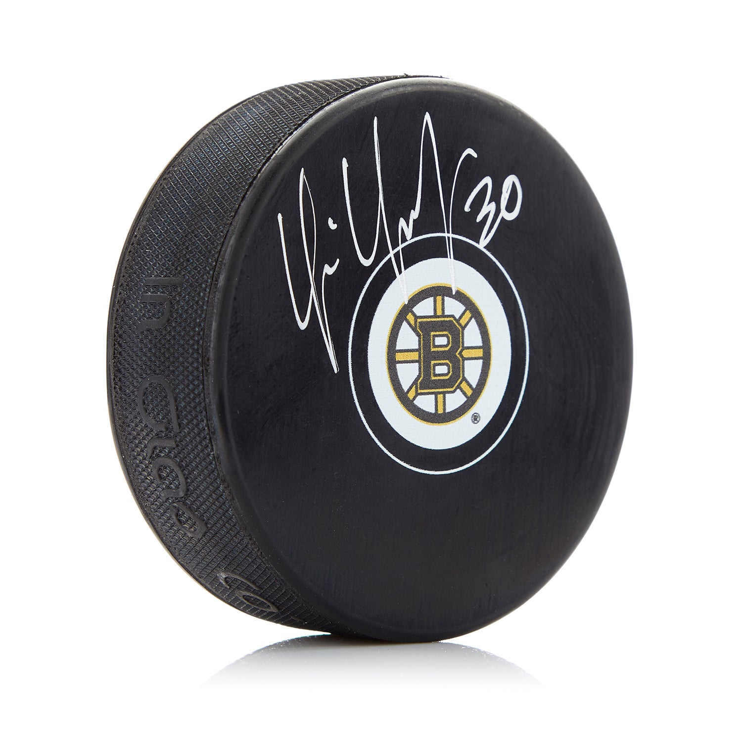 Tim Thomas Autographed Boston Bruins Hockey Puck