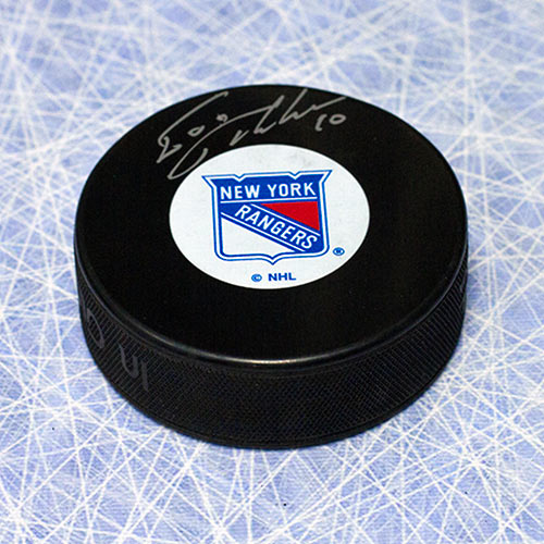 Esa Tikkanen New York Rangers Autographed Hockey Puck