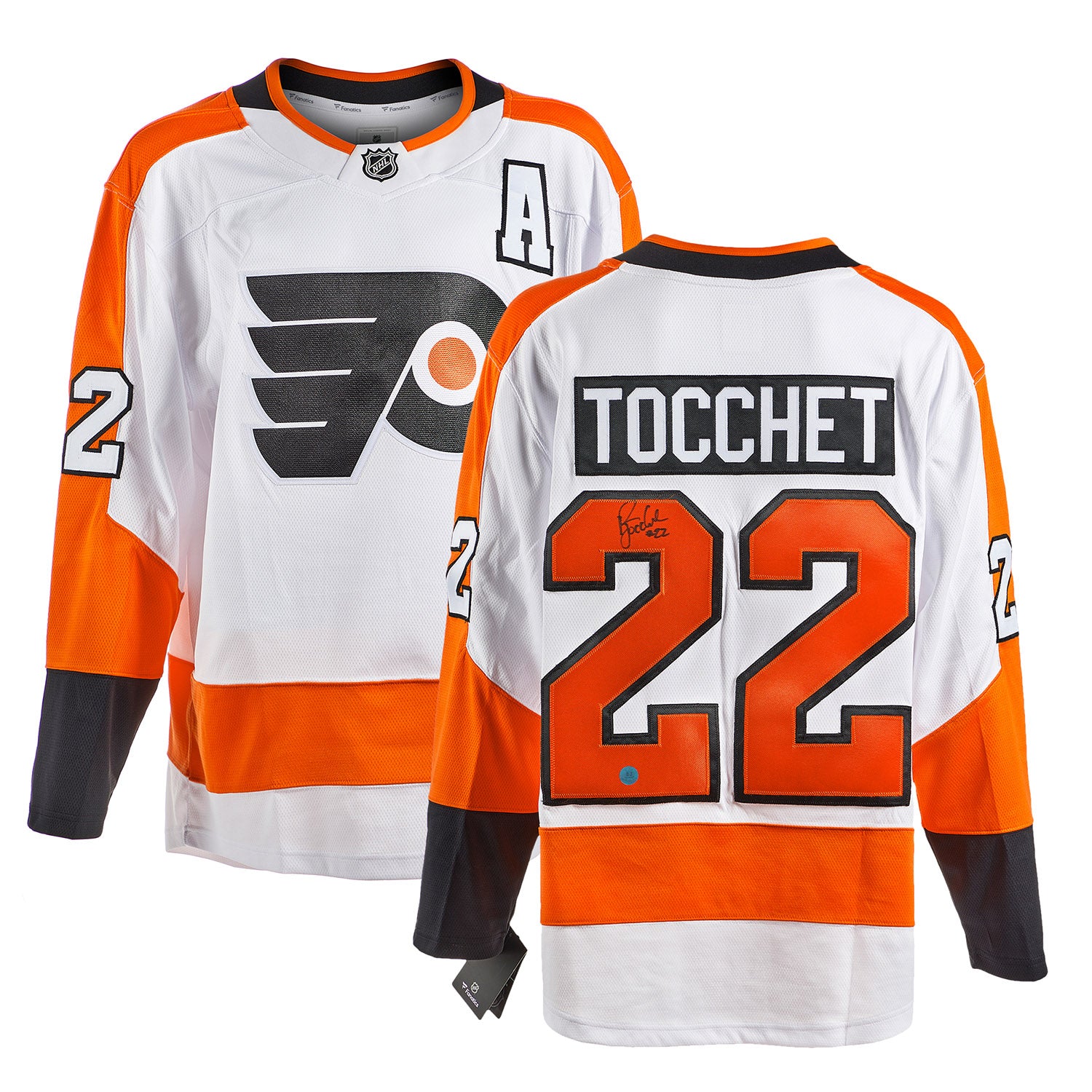 Rick Tocchet Philadelphia Flyers Autographed Fanatics Jersey