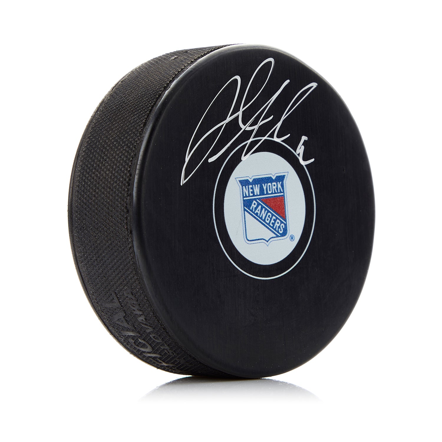 Jacob Trouba Autographed New York Rangers Hockey Puck