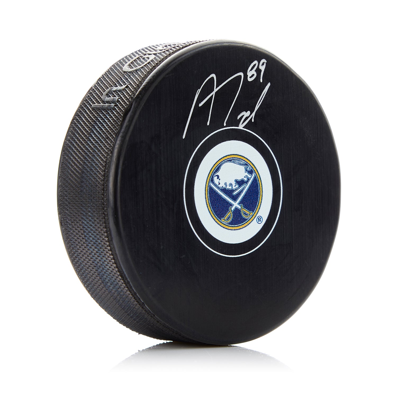Alex Tuch Autographed Buffalo Sabres Hockey Puck