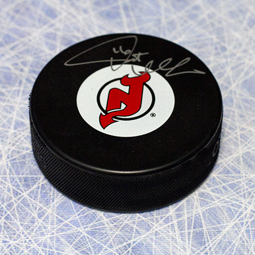 Pat Verbeek New Jersey Devils Autographed Hockey Puck